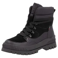 Rieker Winterboots, Schneeboots, Outdoorboots mit wasserabweisender R-TEX-Membran Gr. 43, schwarz , 32698058-43