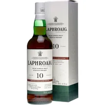Laphroaig 10 Years Old Sherry Oak Finish Islay Single Malt Scotch 48% vol 0,7 l Geschenkbox