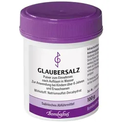 GLAUBERSALZ Natriumsulfat Pulver 100 g