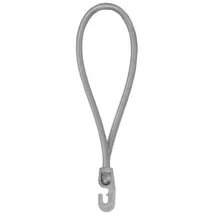 Bradas Spanngummi mit Haken 0,4x25cm grau 25 Cm
