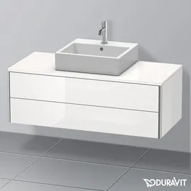 Duravit XSquare Waschtischunterschrank, 2 Schubkästen, weiß hochglanz