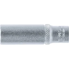 BGS Steckschlüssel-Einsatz Sechskant tief 10 mm - 1/4"