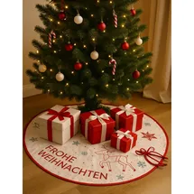 Humbert & Brandt GmbH Weihnachtsbaumdecke Ø 76 cm grau