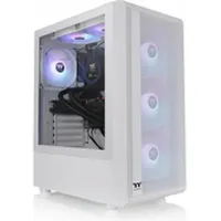 Thermaltake S200 TG ARGB Snow White | Mid Tower Chassis
