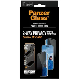 Panzer Glass Privacy Schutzfolie für iPhone 17 Pro