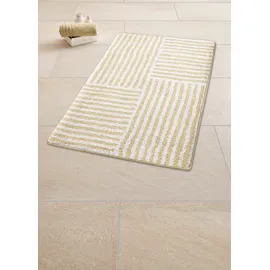 KLEINE WOLKE Badteppich Chelsea Beige 60 x 90 cm