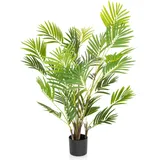 HJH Office Kunstpflanze ARECA I Palme Grün