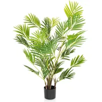 HJH Office Kunstpflanze ARECA I Palme Grün