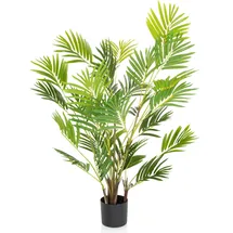 HJH Office Kunstpflanze ARECA I Palme Grün