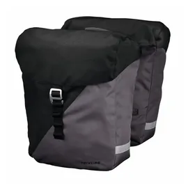 Racktime Vida 2.0 Doppeltasche schwarz/grau