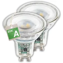 Briloner 2er Set Led Leuchtmittel GU10 Led Lampe Warmweißes Licht, Effizienzklasse A