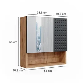 Vicco Irma 54 cm anthrazit