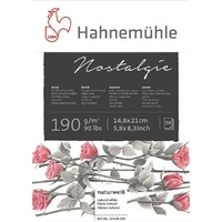 HAHNEMUEHLE Hahnemühle Skizzenblock 10628209 Nostalgie, A5, 190 g/m2, weiß,