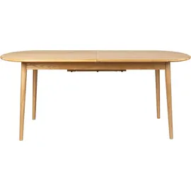 ZUIVER Twist 185/240 x 76 x 90 cm oval Eiche beige