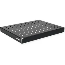 Roline Fachboden Stahl 1 HE 350 T schwarz