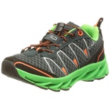 CMP Kids Altak Trail Shoes Wp 2.0 Traillaufschuh, Petrol-Flash ORANGE, 27 EU