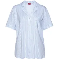 s.Oliver Pyjamaoberteil Gestreift Blau 36/38