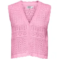 Only ONLIRINA V-NECK BUTTON VEST KNT NOOS Rosa M