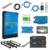 HUSATECH PowerSet 1 Phasig mit Victron MultiPlus-II 48/5000/70-50 und 9,6 kWh Pylontech US5000 Speicher