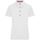 James & Nicholson Damen Poloshirt Trachtenlook JN715" & Nicholson White/red-White M