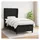 vidaXL Boxspringbett 100 x 200 cm Schwarz