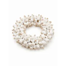 COLLEZIONE ALESSANDRO Aurelia Armband Holz weiß Größe onesize