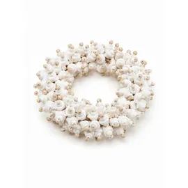 COLLEZIONE ALESSANDRO Aurelia Armband Holz weiß Größe onesize