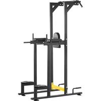 Gymrex Kniehebeständer Schwarz