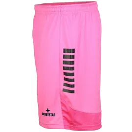 derbystar Madrid Sport-Shorts Pink/Schwarz 164