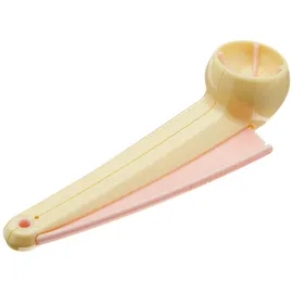 Zenker Makronator Ø 3 cm CANDY, Makronenformer aus Kunststoff, Teigportionierer für Makronen, Plätzchenportionierer, Menge: 1 Stück (random colours), Grau/Rosa Gelb/Rosa