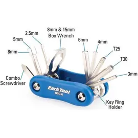 Park Tool MTC-30 Multi-Werkzeug | blau/Silber