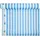 Papstar Tischdecke Airlaid 25 m x 118 cm Blau, Weiß