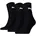 Short Crew Sportsocken 3er Schwarz 43-46