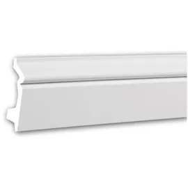 Profhome Decor - Sockelleiste Profhome 153107 Stuckleiste Zierleiste Zeitloses Klassisches Design Weiß