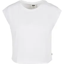URBAN CLASSICS Ladies Organic Short Tee Weiß M