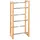 Floordirekt Lagerregal Edelstahl 112 x 56 x 32 cm braun