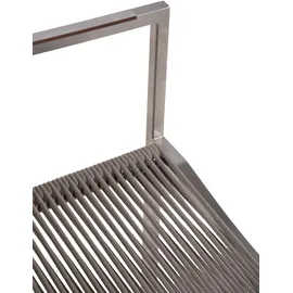 Garden Pleasure Garten-Essgruppe SIENNA 5-tlg. Grau