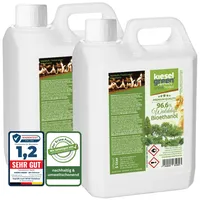 KieselGreen Bioethanol 10 Liter mit Duft für Ethanol-Kamin, viele Sorten - Bio Ethanol als Raumduft in vielen Duftnoten - Parfüm für Bio Ethanol Kamin Indoor oder Bioethanol (Waldduft, 10L)