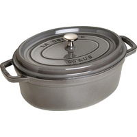 Staub Cocotte, Pfanne + Kochtopf, Grau