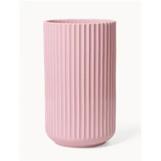 Lyngby Vase, Porzellan, rosa, 25x15x15