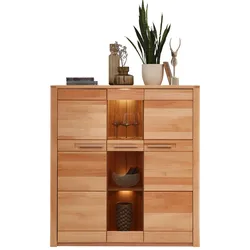 Highboard Arvid Kernbuche
