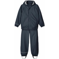 NAME IT Unisex Nkndry Rain Noos Regen Set, Dark Sapphire, 116 EU