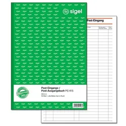 SIGEL Post-Eingang-/Ausgangsbuch Formularbuch PG415