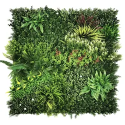 Pflanzenmatte /-wand / Vertikaler Garten LEAFLUXE 3D 100x100 cm grün hjh LIVING