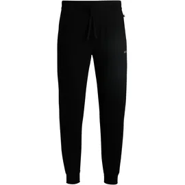 Boss Pyjamahose Waffle Schwarz M