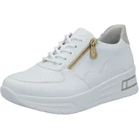 Rieker N8100-80 Damen Weite E Beige/Weiß 36