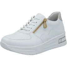 Rieker N8100-80 Damen Weite E Beige/Weiß 36