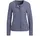 GOLDNER Elegante Karo-Jacke mit Glanzeffekten in royalblau weiß, / gemustert), | Gr.: 38
