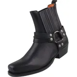Dockers by Gerli Damen Biker Stiefelette Schwarz - Schwarz