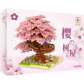 skibi store Konstruktionsbausteine Sakura Kirschblüten-Bausteinset 2151-tlg.